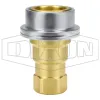 HS-Series ISO-B Steam Interchange Female Coupler