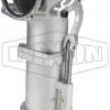 4" Bay-Lite Alum Tall Drop Elbow w/o Inlet Connections