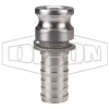 Dixon Cam & Groove Type E Adapter x Hose Shank