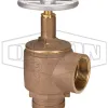 Domestic Brass Angle Hose Valve Grooved Inlet