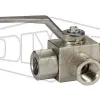 High Pressure Full-Bore 3-Way Ball Valves