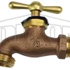 Hose bibb faucet half inch