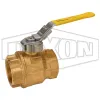 Locking Handle Imported Brass Ball Valve