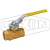 Locking Handle Imported Brass Ball Valve