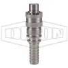 Dix-Lock® N-Series Interchange Male End x Hose Barb Plug
