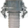 notched cam and groove type c boss-lock coupler with notched shank