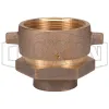 Open Snoot Brass Female Swivel Adapter - Pin Lug