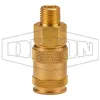 U-Series Universal Pneumatic Male Threaded Coupler