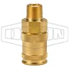 U-Series Universal Pneumatic Male Threaded Coupler