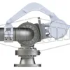 Base Swivel with Counterbalance - Upfeed Left Hand