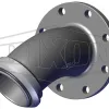 one-piece flange x male hammer union 45 degree elbow adapter