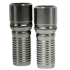 king combination nipple beveled end