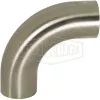 Polished 90° Weld Elbow with Tangent