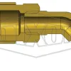 cm-4s unvalved coupler 3d half