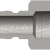 e series straight through plug