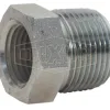 Male NPTF x Female NPTF Hex Reducer Bushing