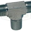 Male NPTF Pipe Tee