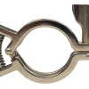 sanitary fittings strainers squeeze clamp for assembly