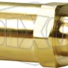 grease whip fittings male npt thread chamfered base brass