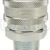 quick disconnects v series snap tite h ih interchange unvalved male threaded coupler steel