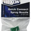 green quick connect spray nozzle
