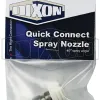 quick connect spray nozzle