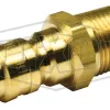 straight through male threaded plug