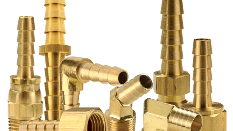 Dixon standard brass hose fittings