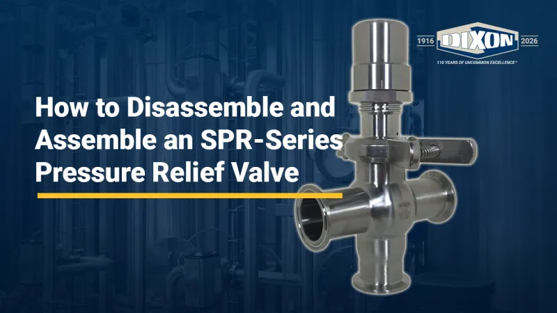 How to Disassemble and Assemble an SPR-Series Pressure Relief Valve