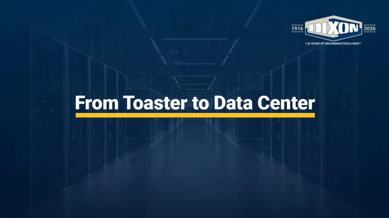 Toaster to Data Center